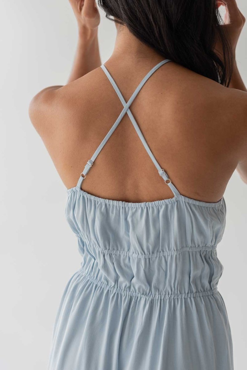 Riviera Dress - Esse - Sky Blue - XXS - 