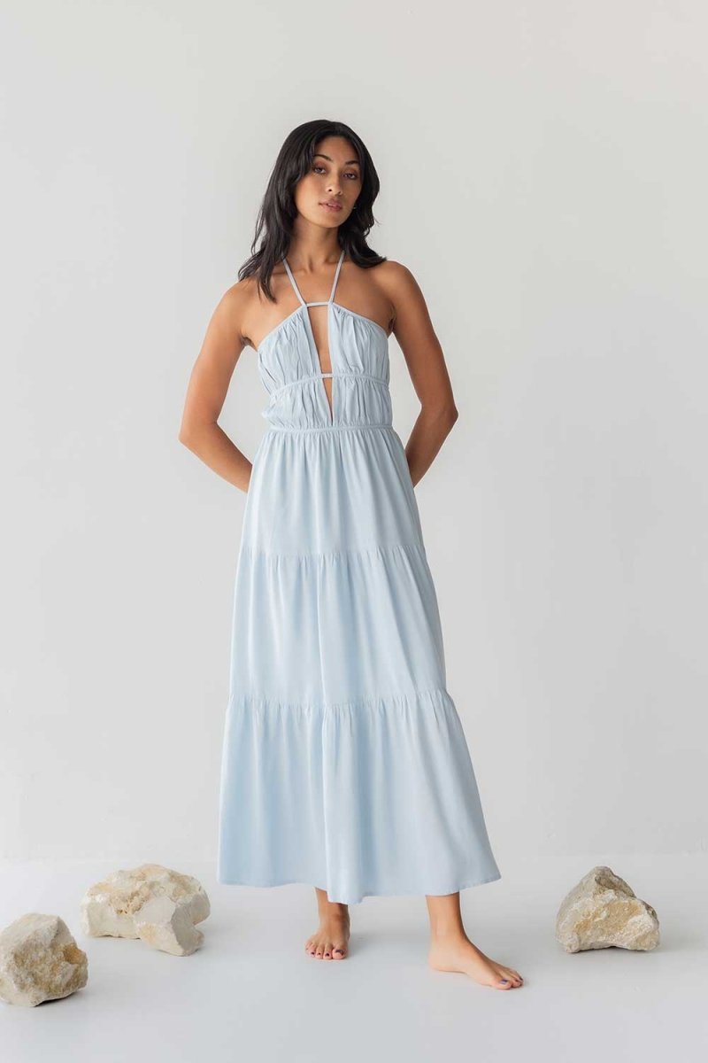 Riviera Dress - Esse - Sky Blue - XXS - 