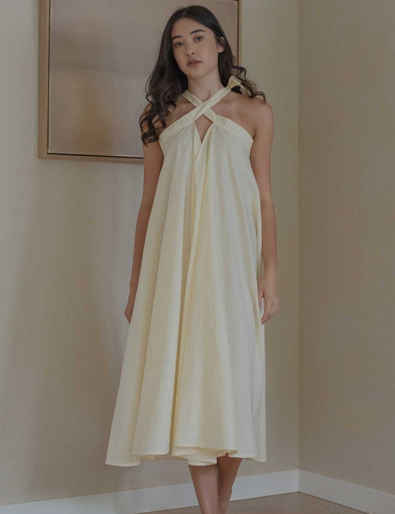 Soleil Dress - Esse - Lemon Drop - Preorder - XXS - XS - 