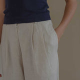 Tailored Cuffed Pants in Cereal - Esse-XXS (MTO)-Option 1-