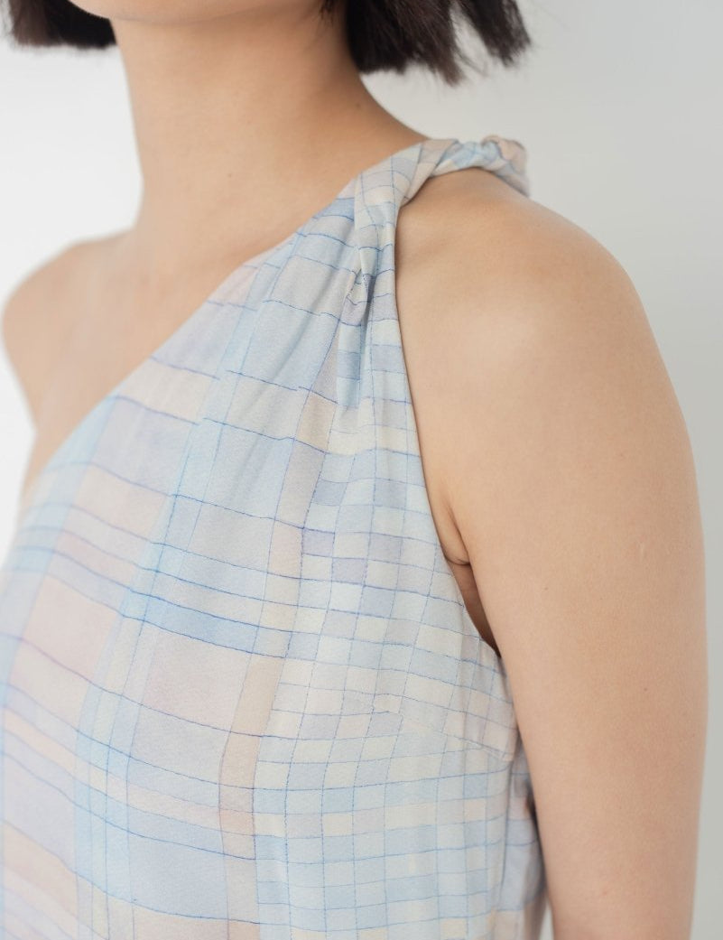 Toga Top - Watercolour Plaid - Esse - Sommer - XS - 