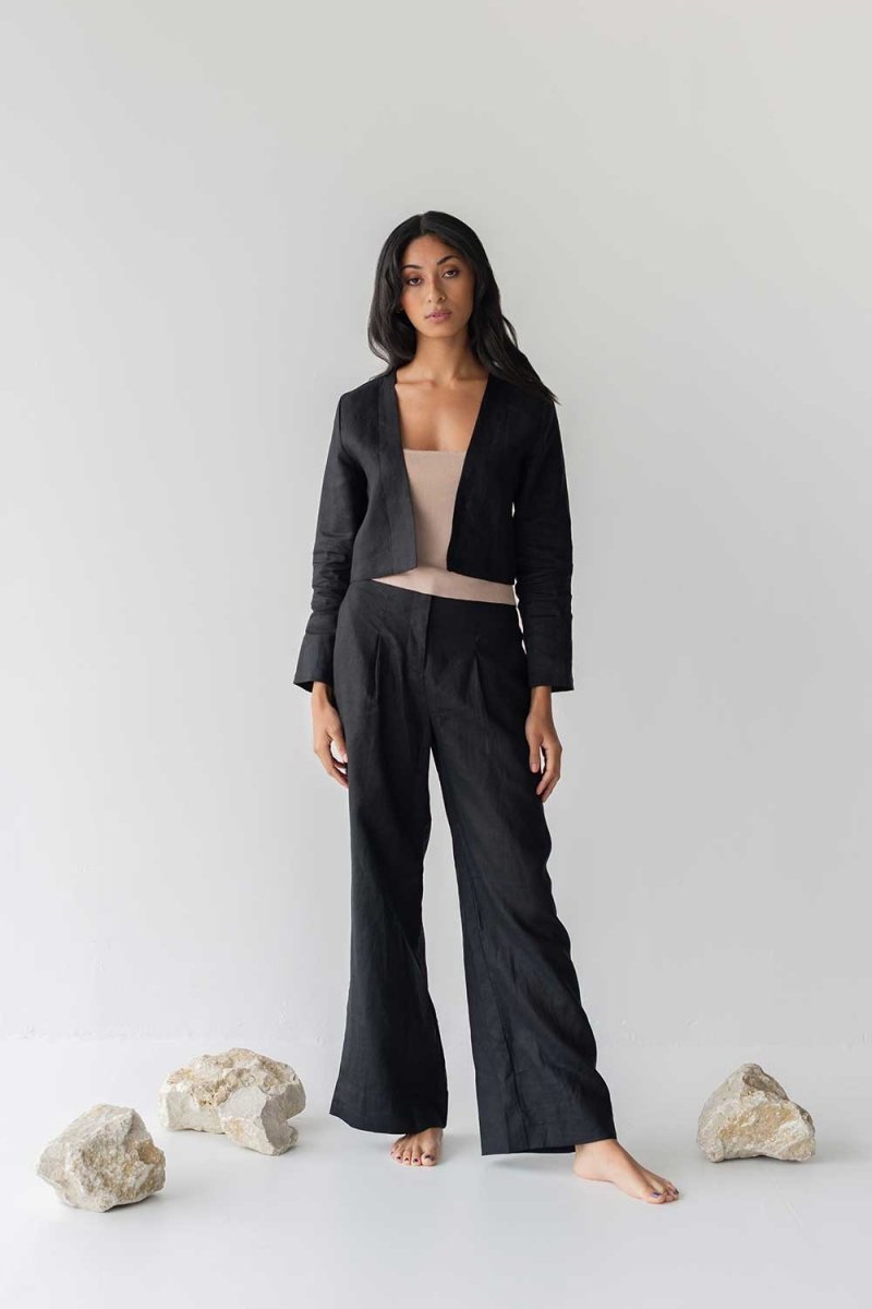 Treble Jacket in Black - Esse-XXS-None/ Option 1-2-