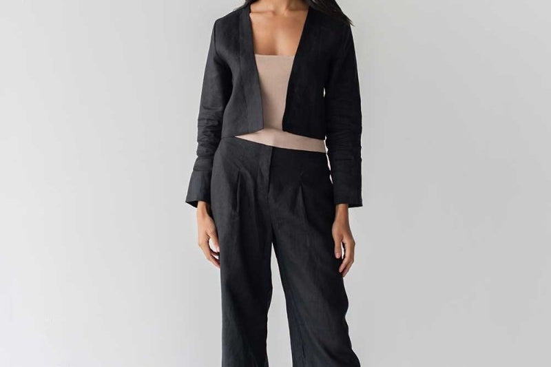 Treble Jacket in Black - Esse-XXS-None/ Option 1-2-
