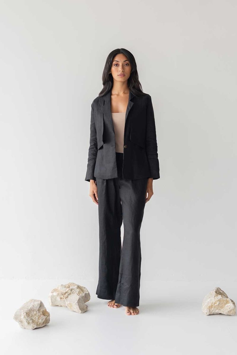 Treble Jacket in Black - Esse-XXS-None/ Option 1-2-