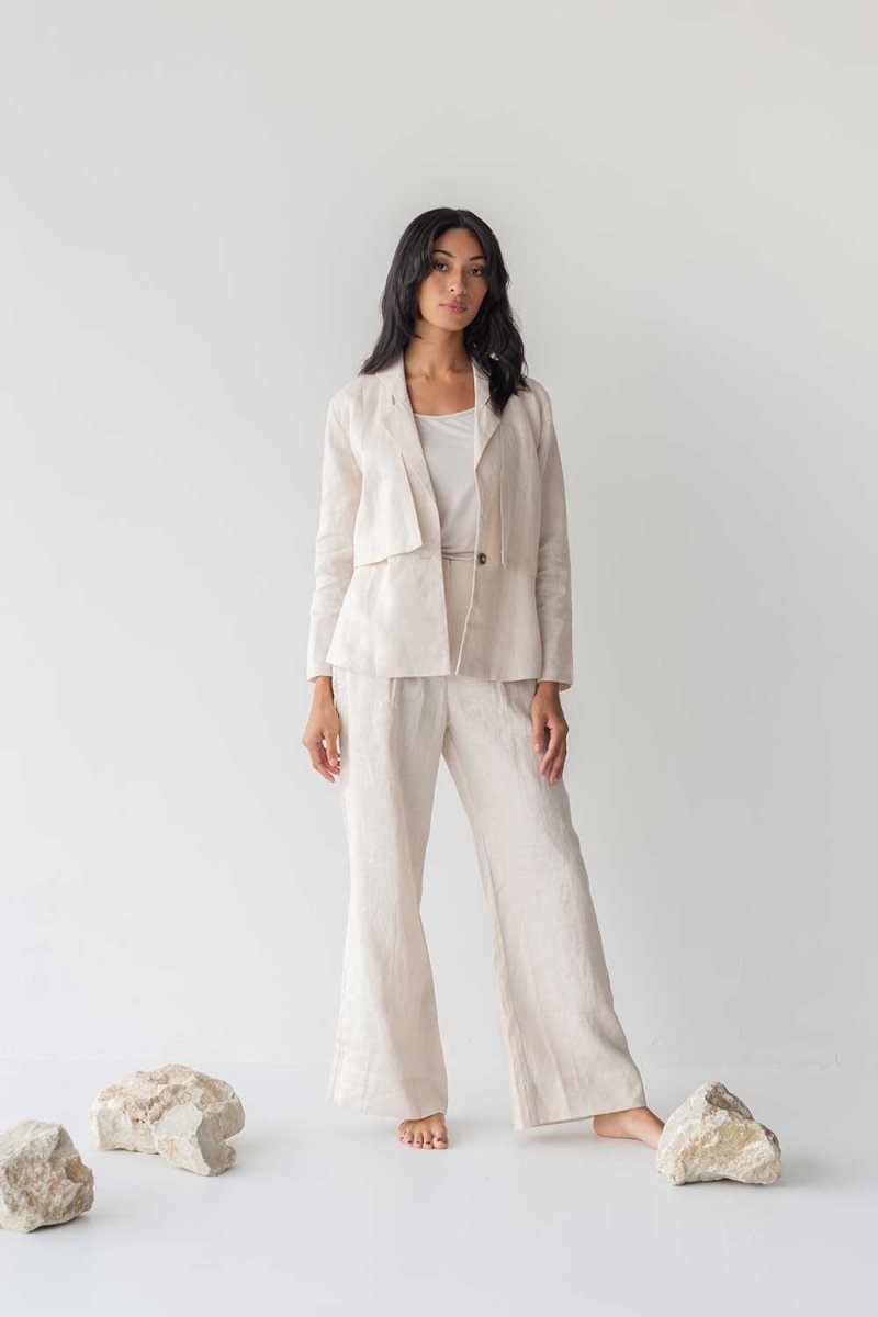 Treble Jacket in Cereal - Esse-XXS-None/ Option 1-2-