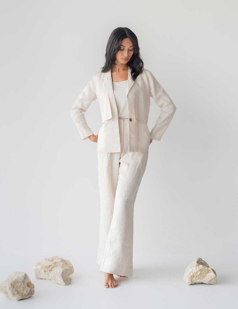 Treble Jacket in Cereal - Esse-XXS-None/ Option 1-2-