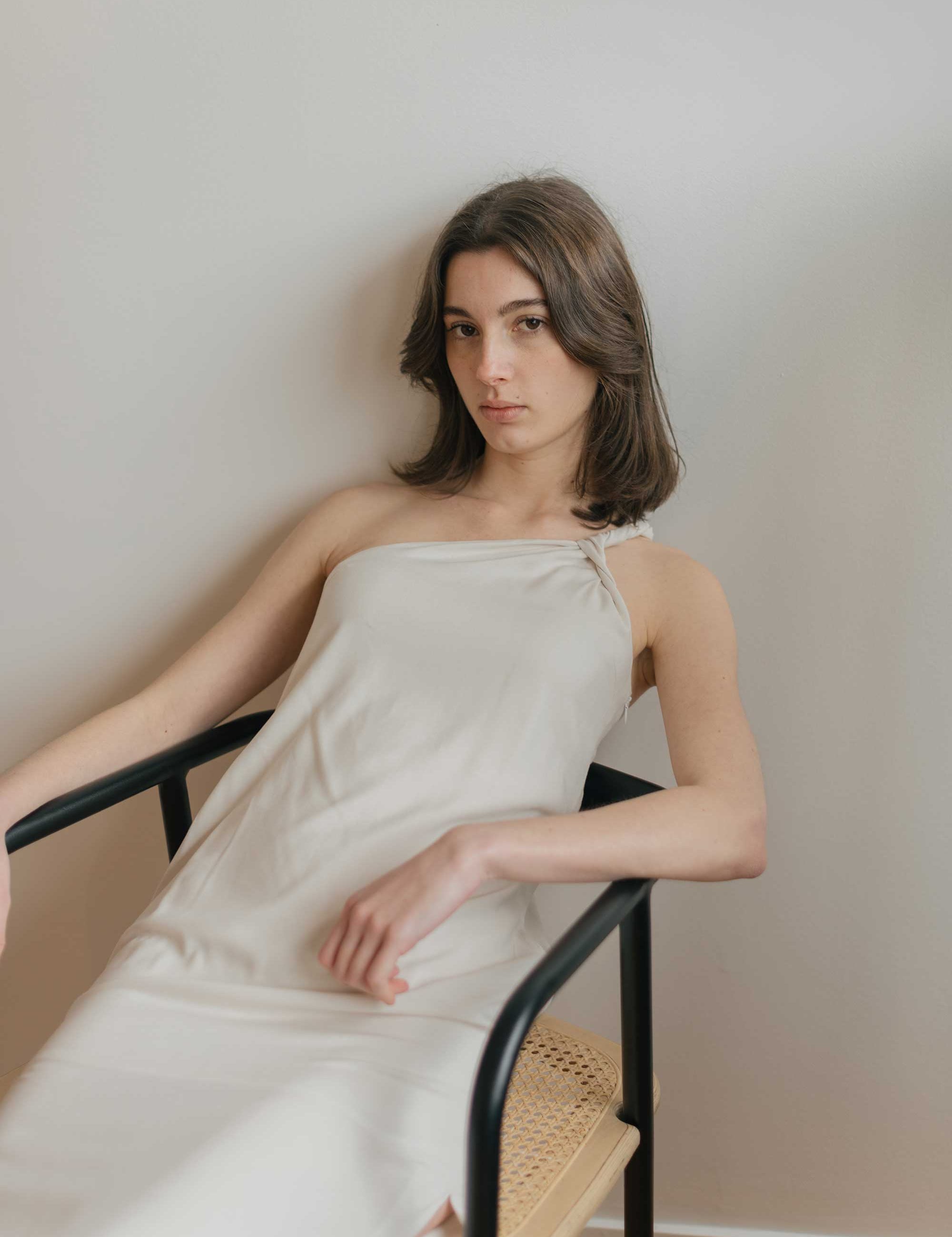Twist and Turn Toga Dress