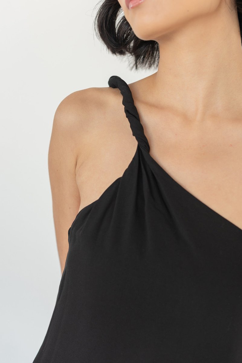 Twist and Turn Toga Dress - Esse - Chalk - XXS - 