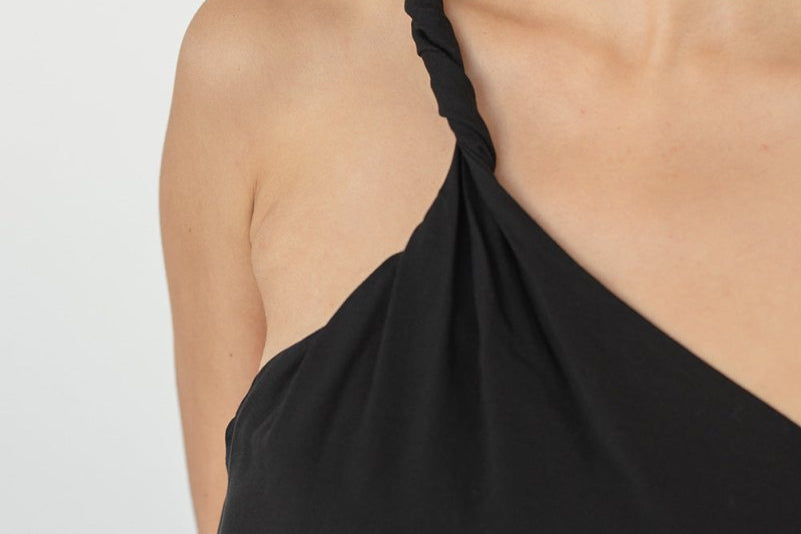 Twist and Turn Toga Dress - Esse - Chalk - XXS - 