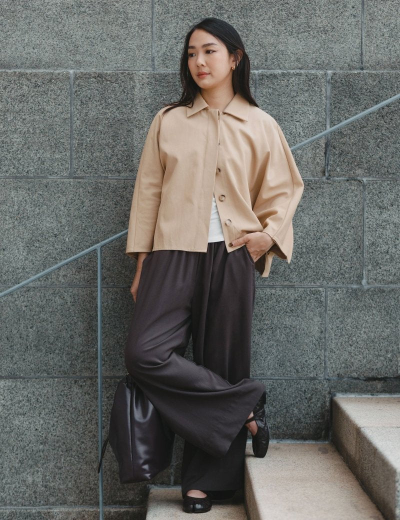 Voyage Trench Cape in Camel - Esse-XS - 