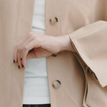 Voyage Trench Cape in Camel - Esse-XS - 