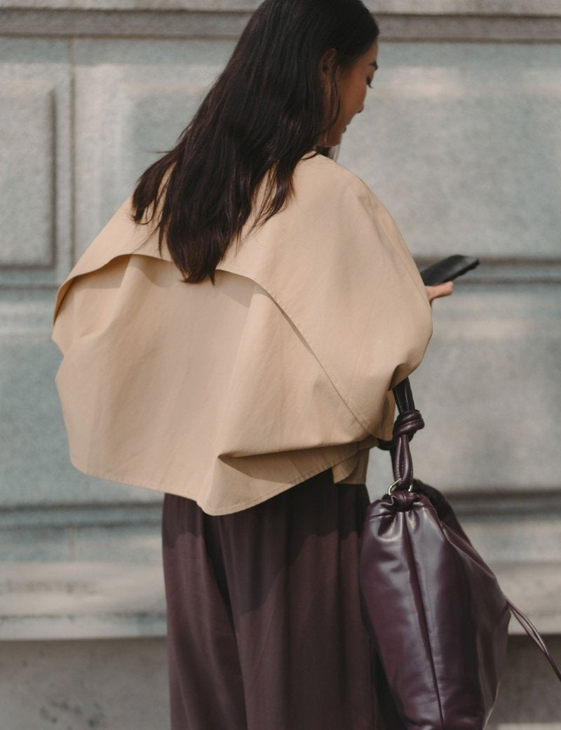 Voyage Trench Cape in Camel - Esse-XS - 