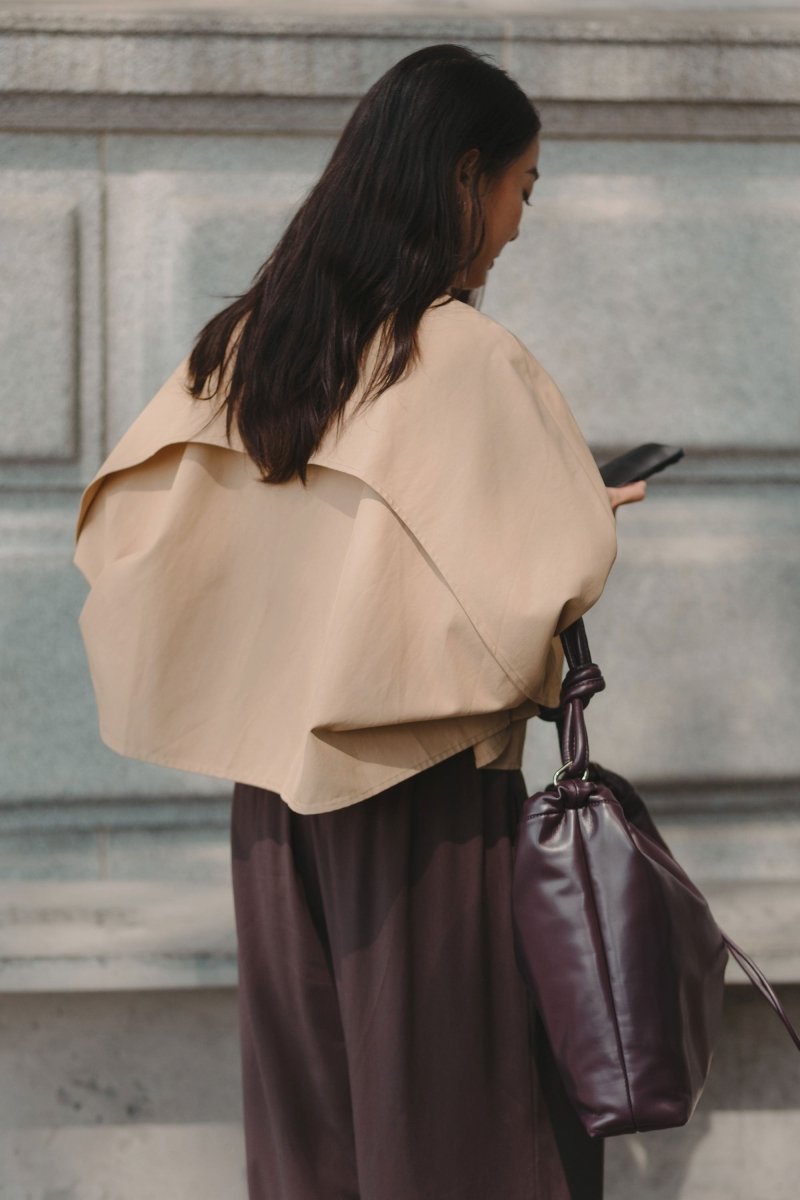Voyage Trench Cape in Camel - Esse-XS - 