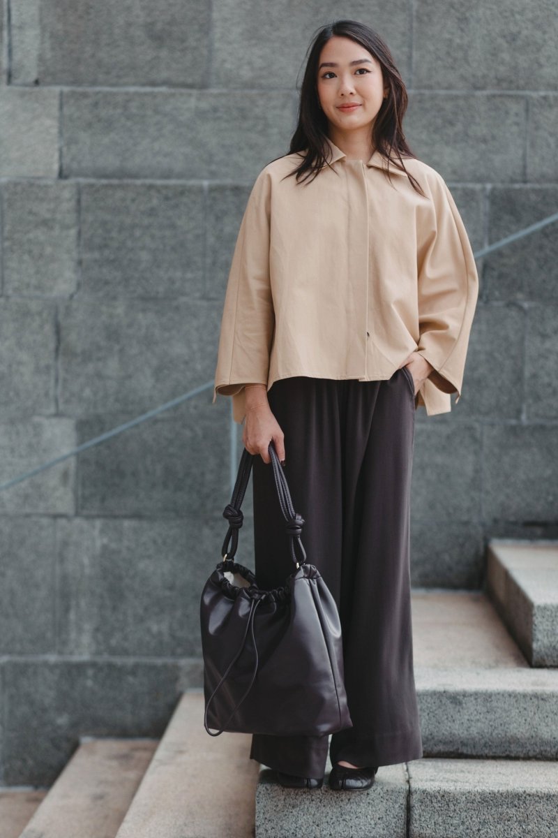 Voyage Trench Cape in Camel - Esse-XS - 