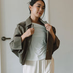 Voyage Trench Cape in Olive - Esse-XS - 
