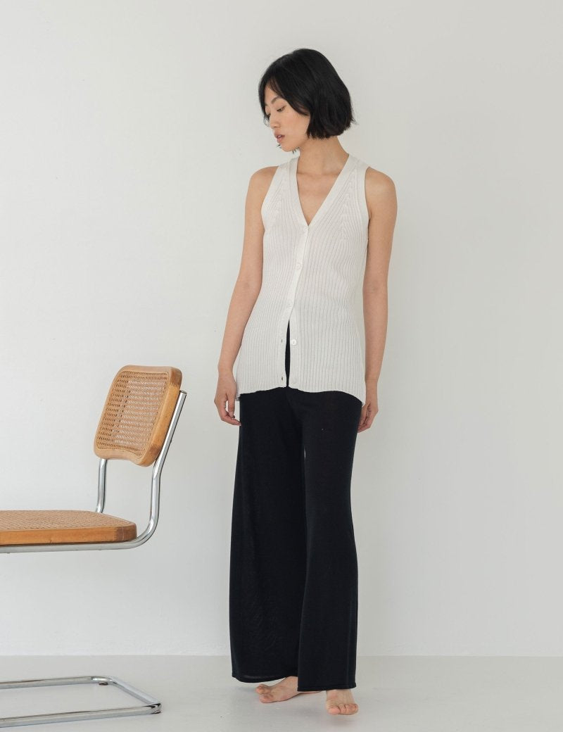 Wanderer Knit Pants - Esse - Mocha - S - 
