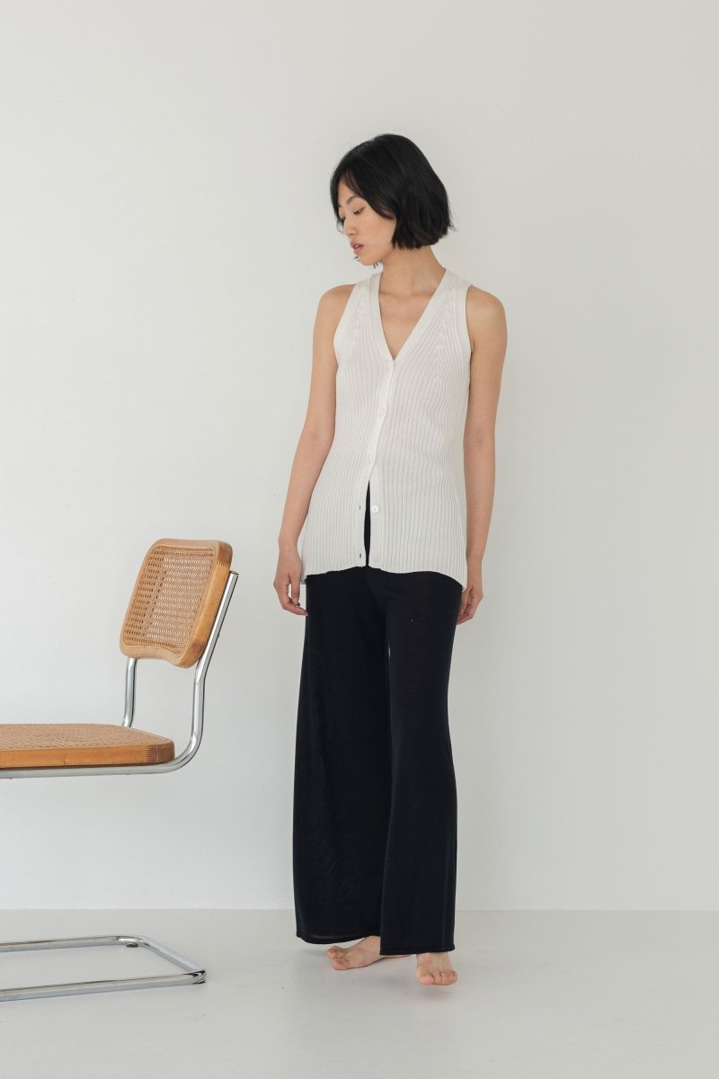 Wanderer Knit Pants - Esse - Mocha - S - 