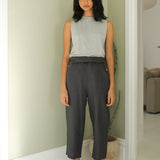 Aude Linen Overalls - Esse-Nautical Blue-XS-