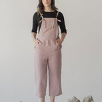 Aude Linen Overalls - Esse-XXS-Petal Pink-