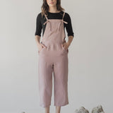 Aude Linen Overalls - Esse-XXS-Petal Pink-