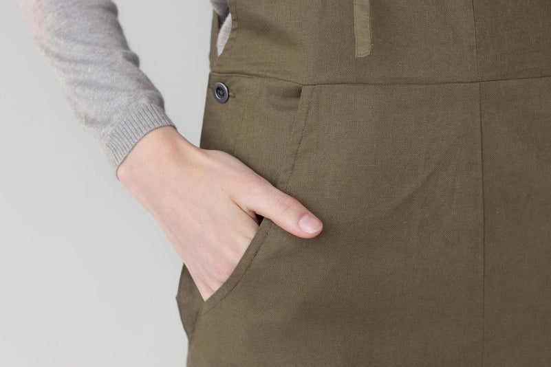 Aude Overalls - Esse-Olive-XXS-