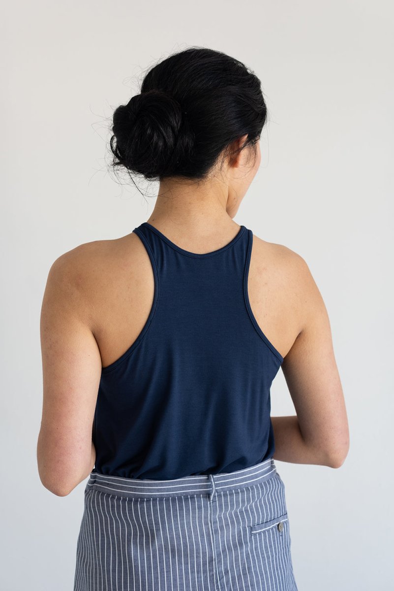 Cloud Cutaway Tank - Esse-Nautical Blue-XS (MTO)-None