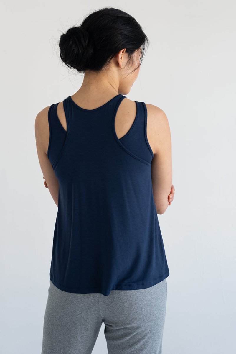 Cloud Cutaway Tank - Esse-Nautical Blue-XS (MTO)-None