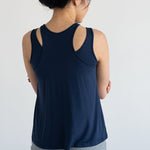 Cloud Cutaway Tank - Esse-Nautical Blue-XS (MTO)-None