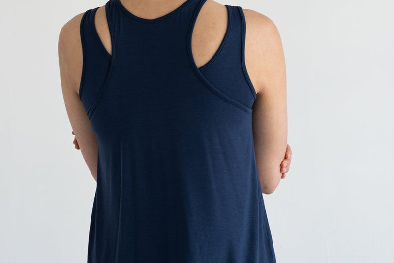 Cloud Scoop Tank - Esse-Nautical Blue-XS (MTO)-None