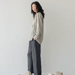 Cocoon Shirt - Esse-Glacier Grey-XXS (MTO)-None/ Option 1-2