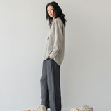 Cocoon Shirt - Esse-Glacier Grey-XXS (MTO)-None/ Option 1-2