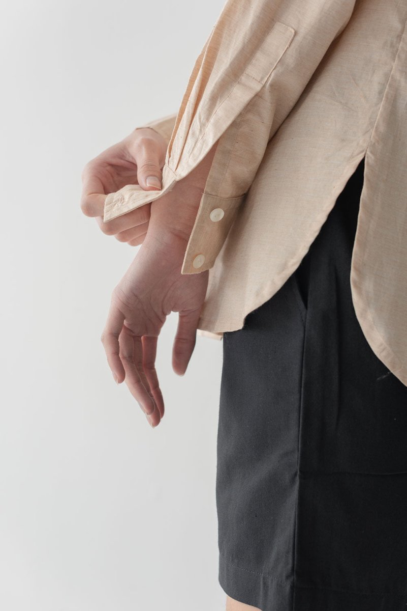Cocoon Shirt - Esse-Warm Clay-XXS (MTO)-None/ Option 1-2