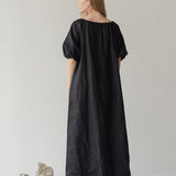 Country Dress - Esse-Black-XXS (MTO)-Option 1