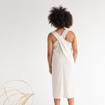 Cross-Back Dress - Esse-Bone White-XXS-