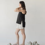 Cross-Back Top - Esse-Black-XS-