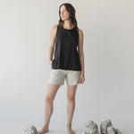 Cross-Back Top - Esse-Black-XS-