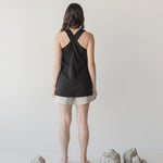 Cross-Back Top - Esse-Black-XS-