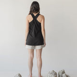 Cross-Back Top - Esse-Black-XS-