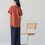 Daytripper Shirt - Esse-Terracotta-XXS-