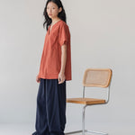 Daytripper Shirt - Esse-Terracotta-XXS-