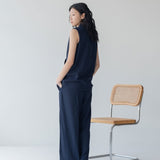Elongate Elastic Pants - Esse-Ice Blue-XS-Regular