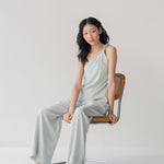 Elongate Elastic Pants - Esse-Ice Blue-XS-Regular