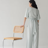 Elongate Elastic Pants - Esse-Ice Blue-XS-Regular