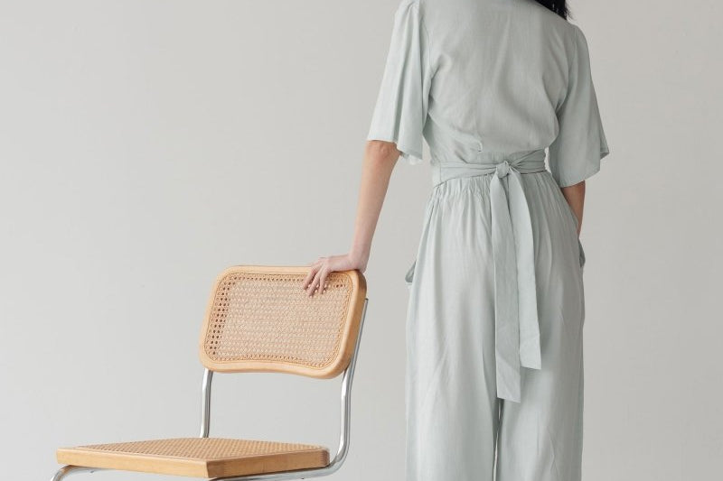 Elongate Elastic Pants - Esse-Ice Blue-XS-Regular