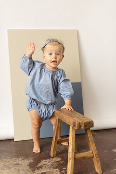 for Pēpi Modern Gypsy Top - Esse-Pacific Blue-3-6 M-