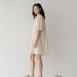 Modern Gypsy Trapeze Dress - Esse-Bone White-XXS (MTO)-None/ Option 1