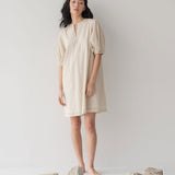 Modern Gypsy Trapeze Dress - Esse-Bone White-XXS (MTO)-None/ Option 1