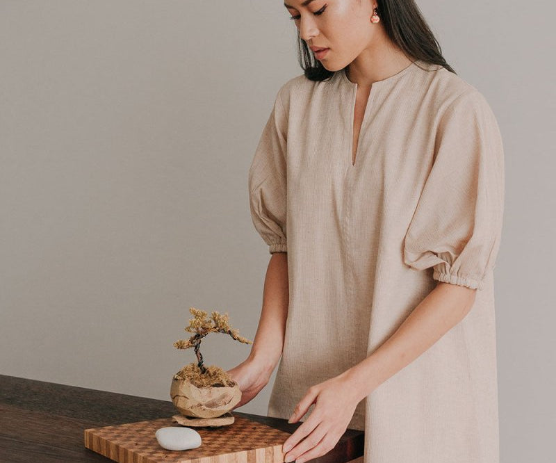 Modern Gypsy Yoryu Blouse - Esse-Warm Clay-XXS (MTO)-None/ Option 1