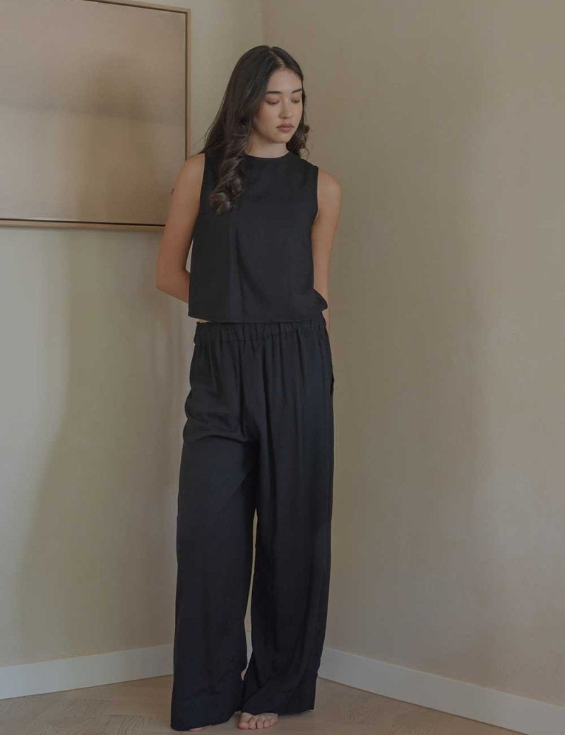 Open Back Top - Esse-Black-XS-