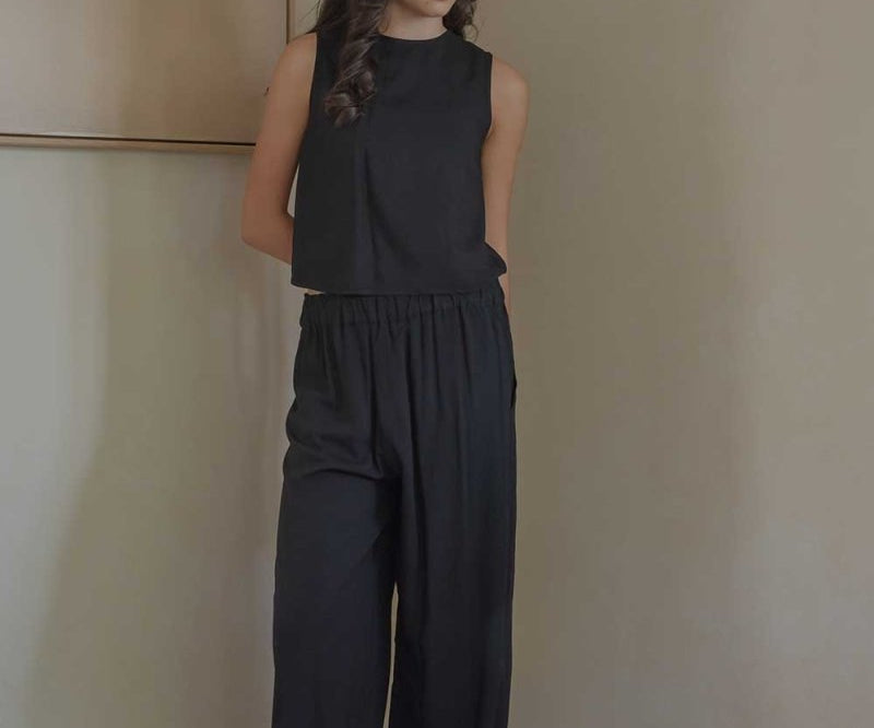 Open Back Top - Esse-Black-XS-